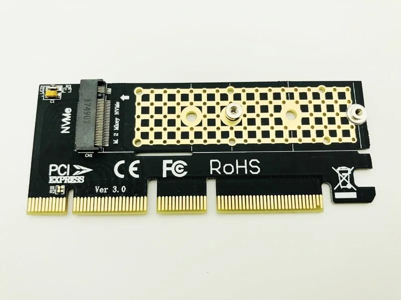 PCI-Express PCIE 3.0 X4 to M2 SSD NVME  ī M Ű ̽ NVME SSD M2 PCI-E  ī, 2230 2242 2260 2280 M.2 SSD 